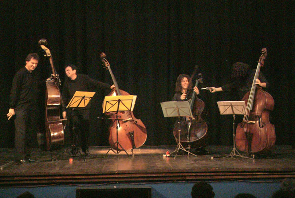 The Bass Gang in concert
